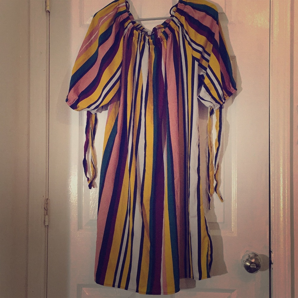 Stripe Multi Color dress